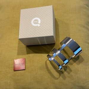 QVC Bronzo Italia Bronze cuff bracelet - never worn